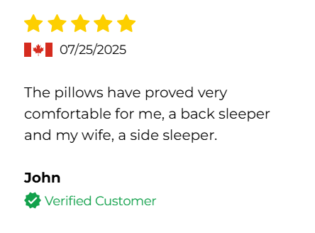 Derila Pillow review