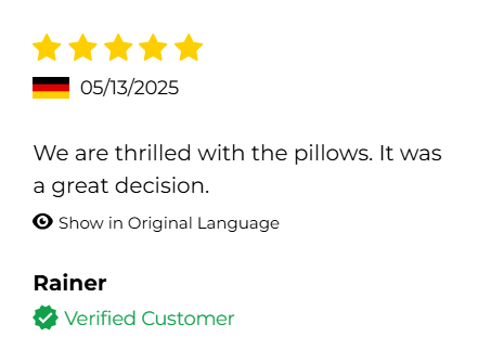Derila Pillow review